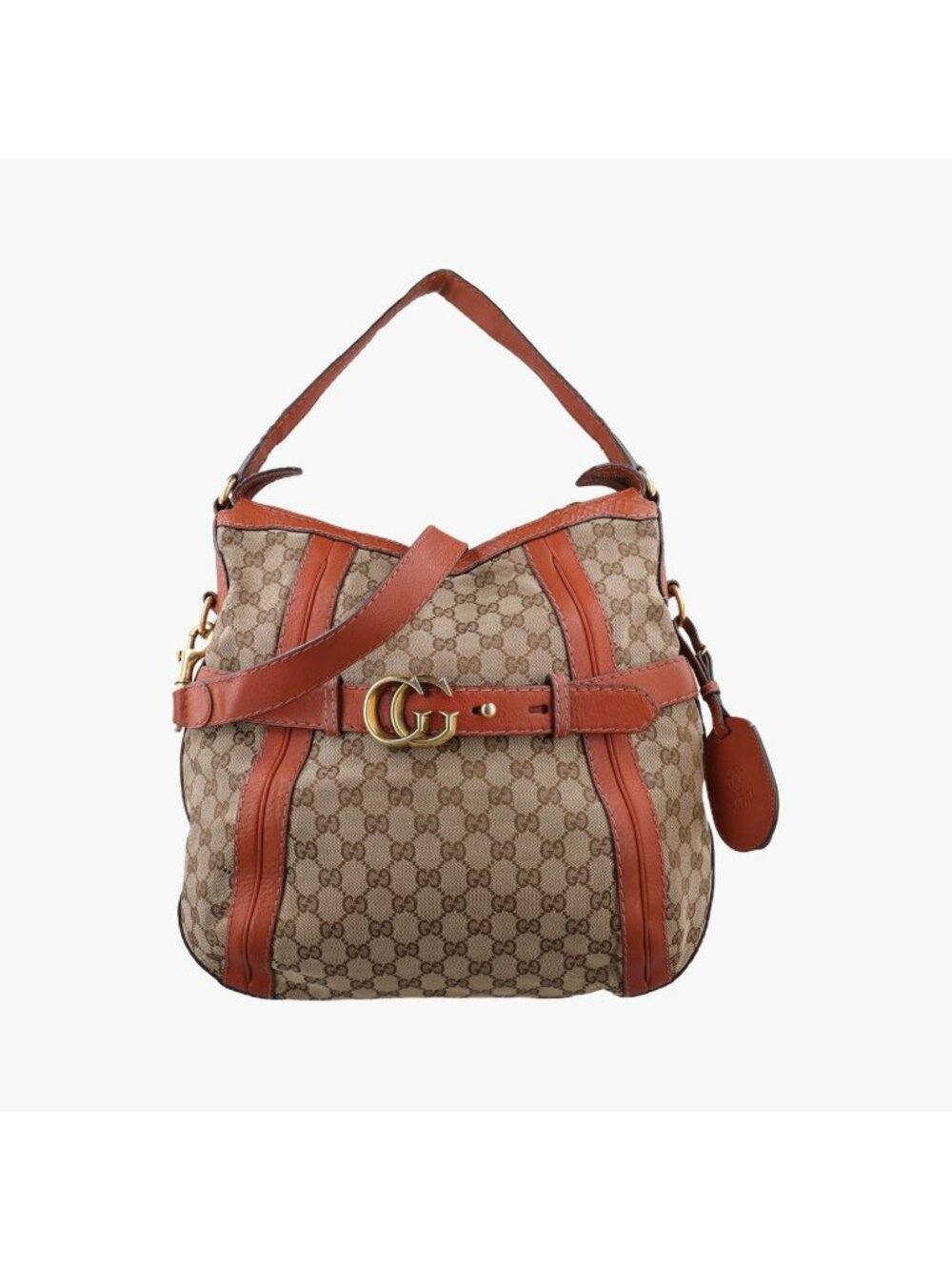 Gucci Gigi Running Brown Canvas Leather